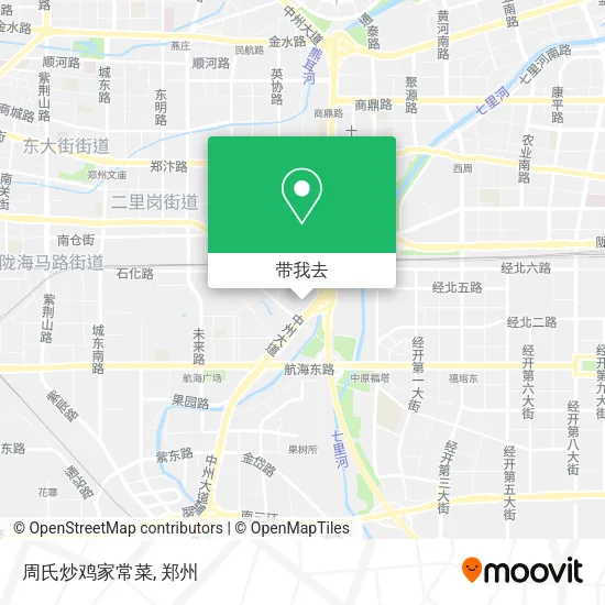 周氏炒鸡家常菜地图