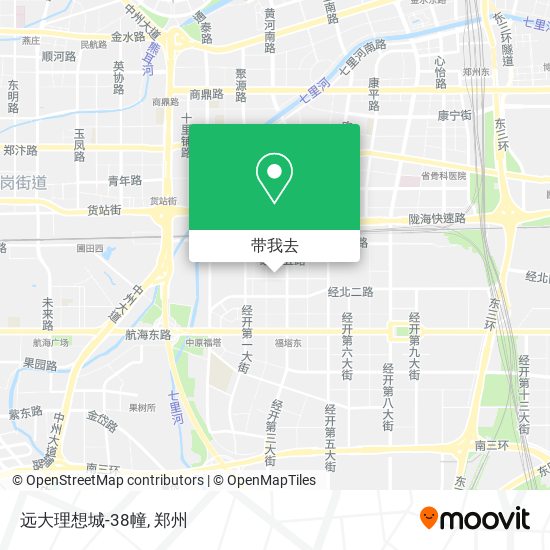 远大理想城-38幢地图