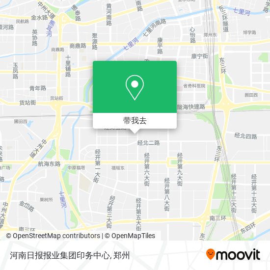 河南日报报业集团印务中心地图