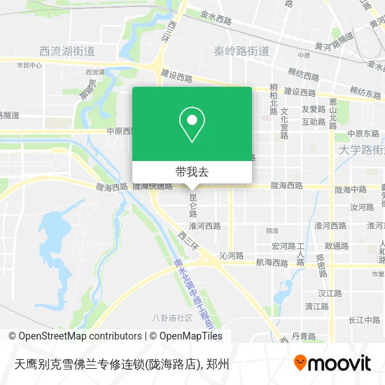 天鹰别克雪佛兰专修连锁(陇海路店)地图
