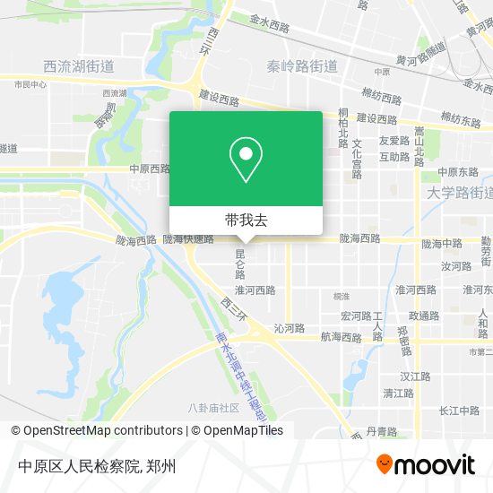 中原区人民检察院地图
