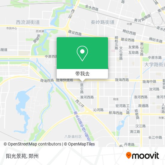 阳光景苑地图
