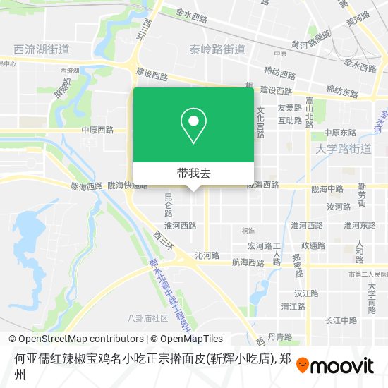 何亚儒红辣椒宝鸡名小吃正宗擀面皮(靳辉小吃店)地图