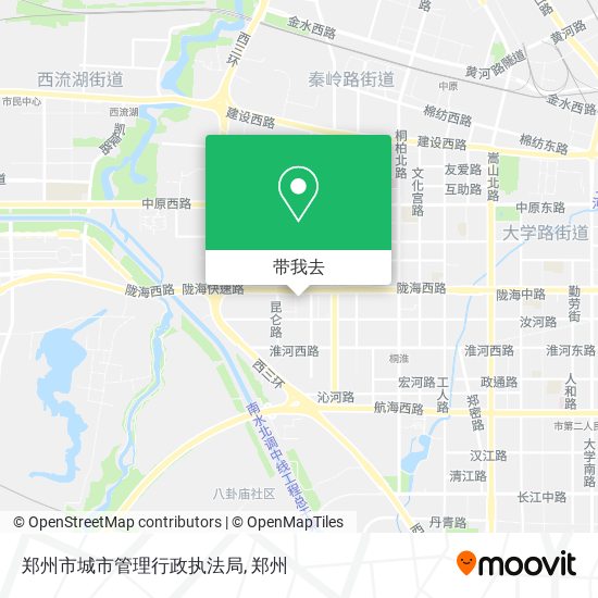 郑州市城市管理行政执法局地图