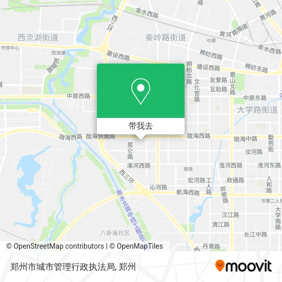 郑州市城市管理行政执法局地图