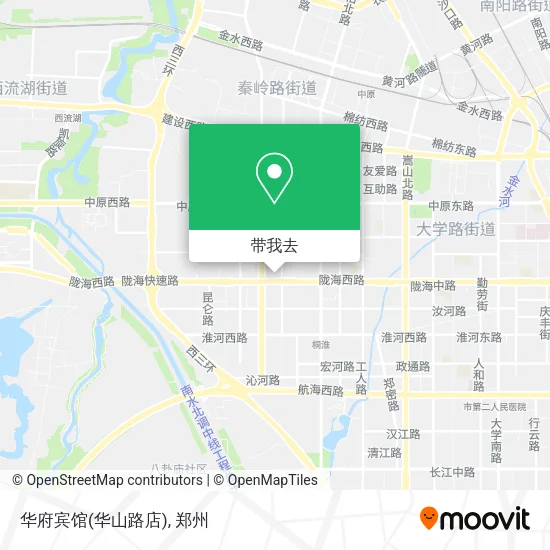 华府宾馆(华山路店)地图
