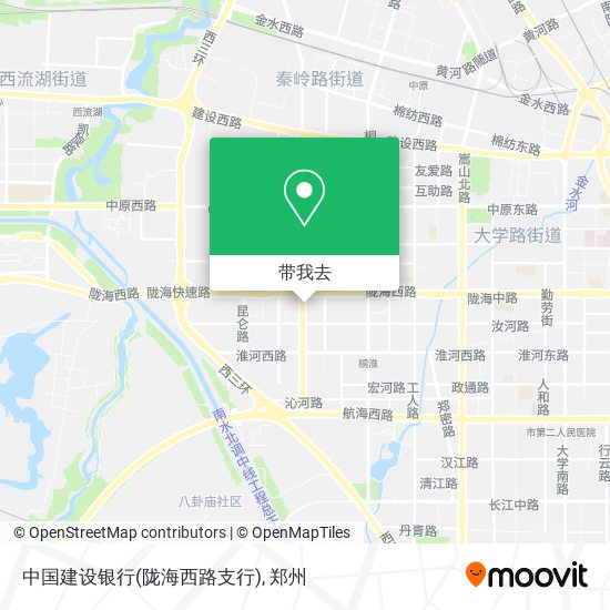 中国建设银行(陇海西路支行)地图