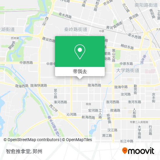 智愈推拿堂地图