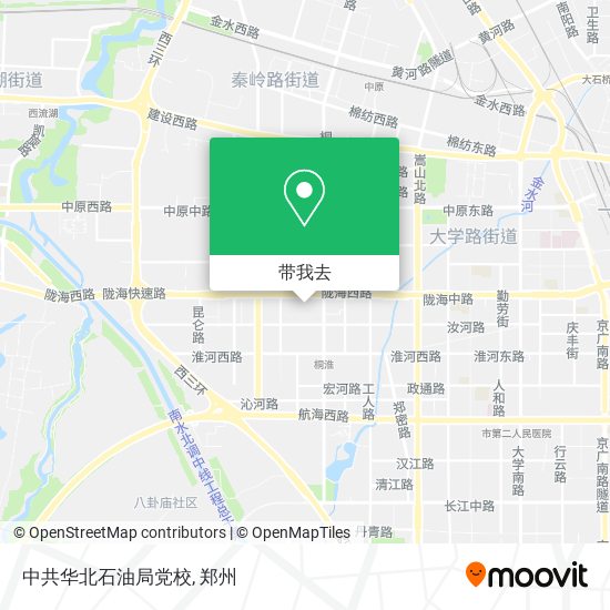 中共华北石油局党校地图
