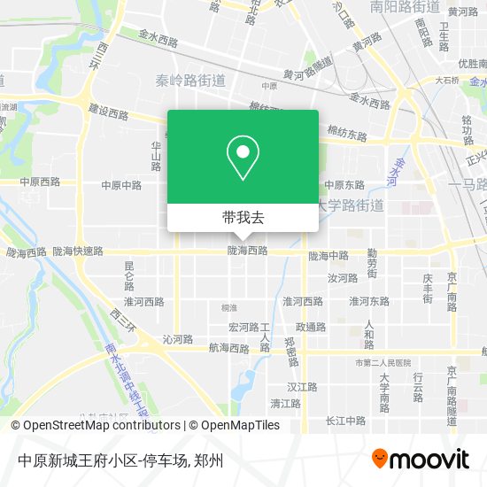 中原新城王府小区-停车场地图