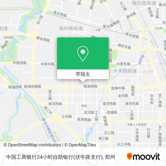 中国工商银行24小时自助银行(伏牛路支行)地图
