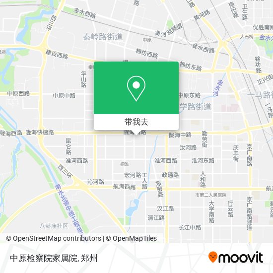 中原检察院家属院地图