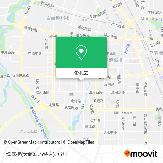 海底捞(大商新玛特店)地图