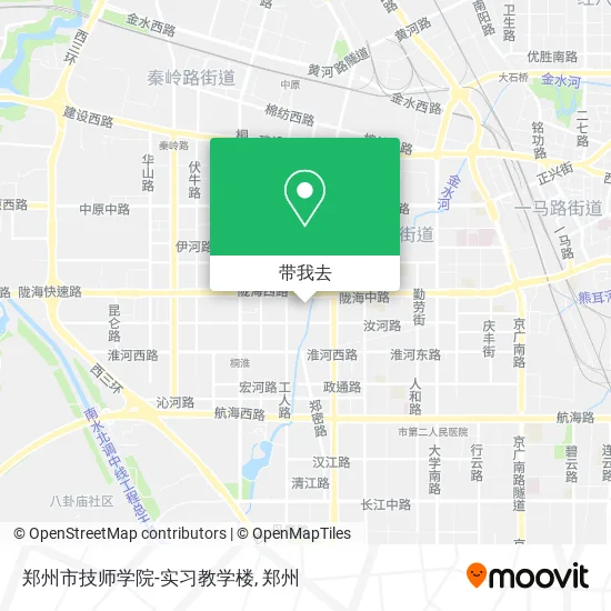 郑州市技师学院-实习教学楼地图