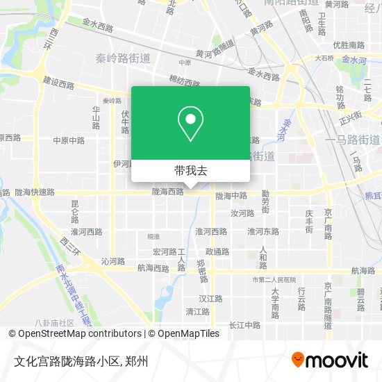 文化宫路陇海路小区地图