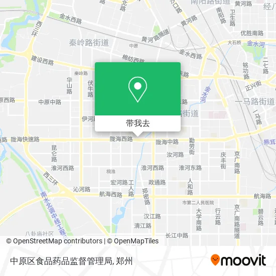 中原区食品药品监督管理局地图