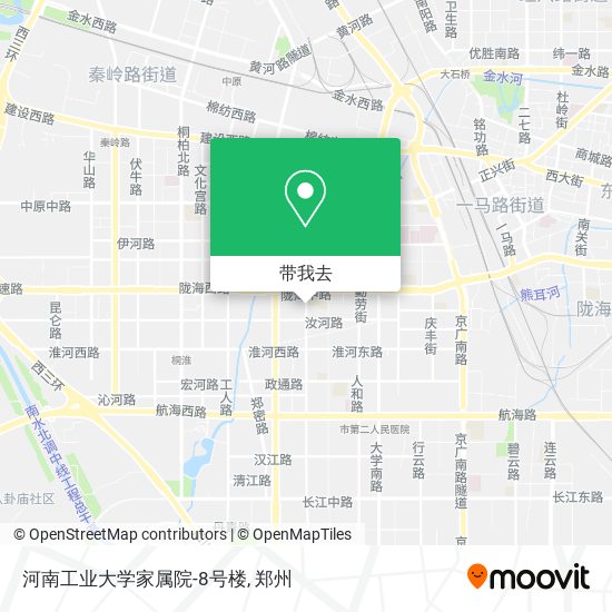 河南工业大学家属院-8号楼地图