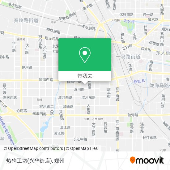 热狗工坊(兴华街店)地图