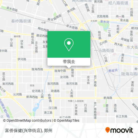 富侨保健(兴华街店)地图