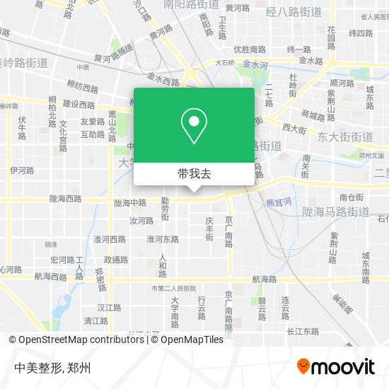 中美整形地图