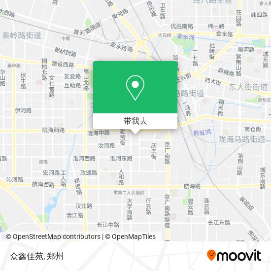 众鑫佳苑地图