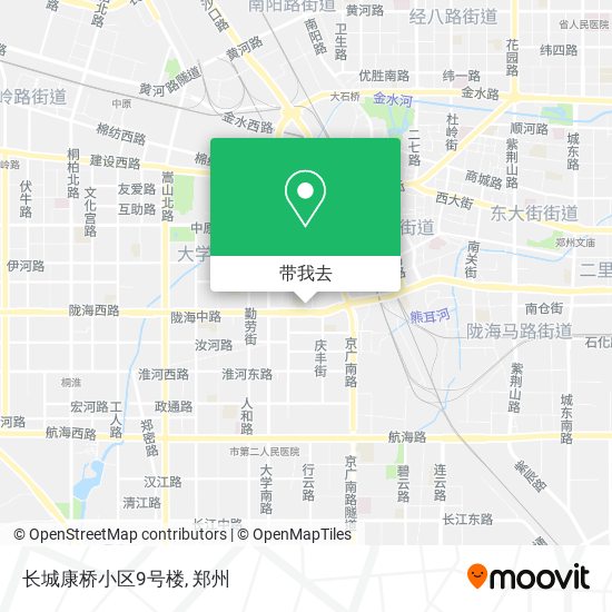 长城康桥小区9号楼地图