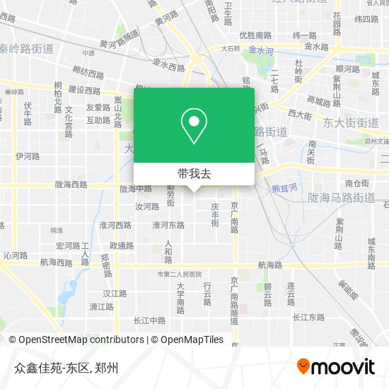 众鑫佳苑-东区地图