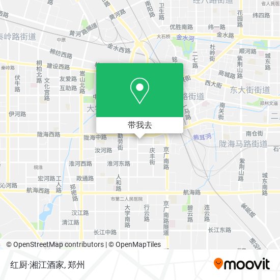 红厨·湘江酒家地图
