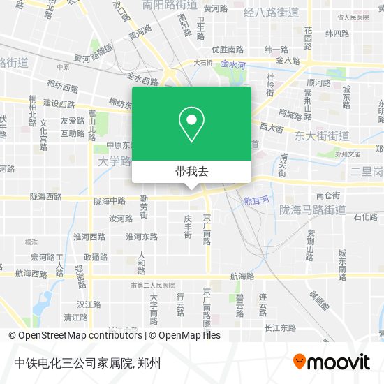 中铁电化三公司家属院地图