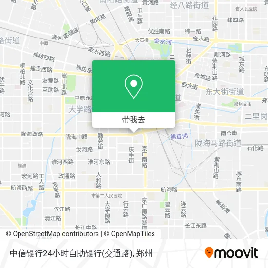 中信银行24小时自助银行(交通路)地图