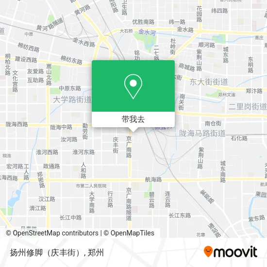 扬州修脚（庆丰街）地图