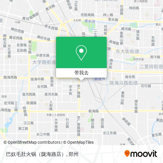 巴奴毛肚火锅（陇海路店）地图