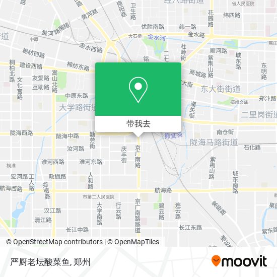 严厨老坛酸菜鱼地图