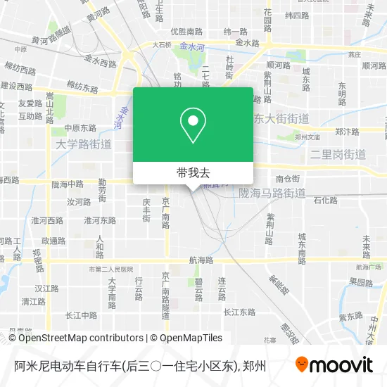 阿米尼电动车自行车(后三〇一住宅小区东)地图