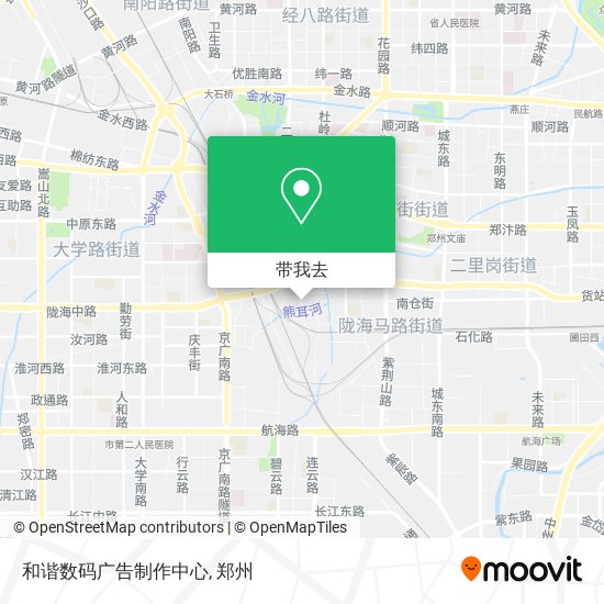 和谐数码广告制作中心地图