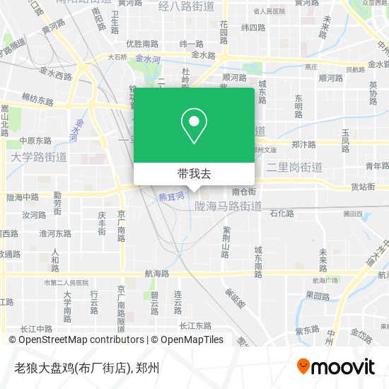 老狼大盘鸡(布厂街店)地图