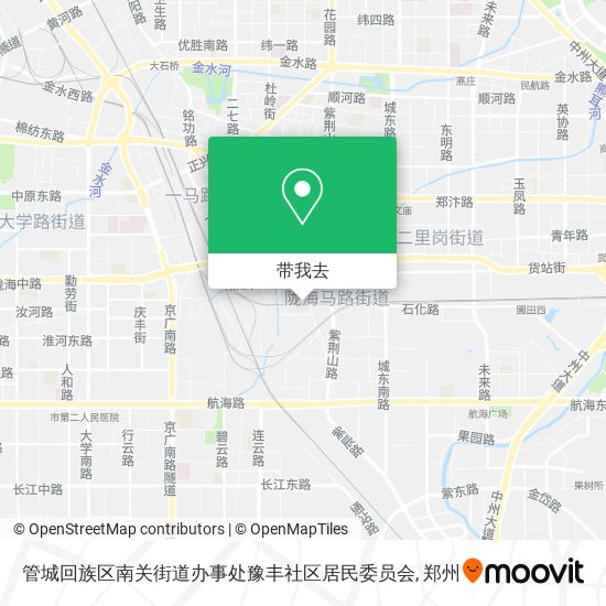 管城回族区南关街道办事处豫丰社区居民委员会地图
