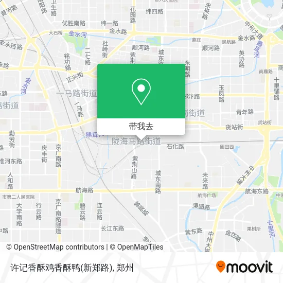 许记香酥鸡香酥鸭(新郑路)地图