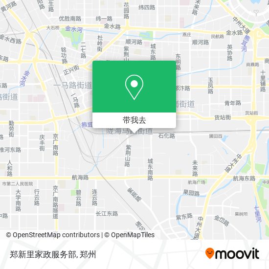 郑新里家政服务部地图