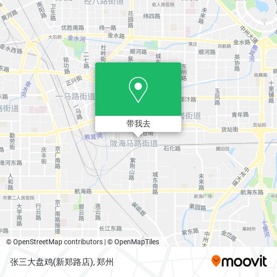 张三大盘鸡(新郑路店)地图