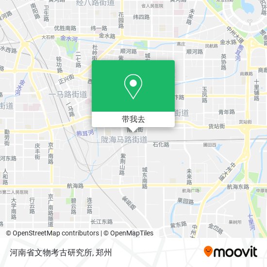 河南省文物考古研究所地图