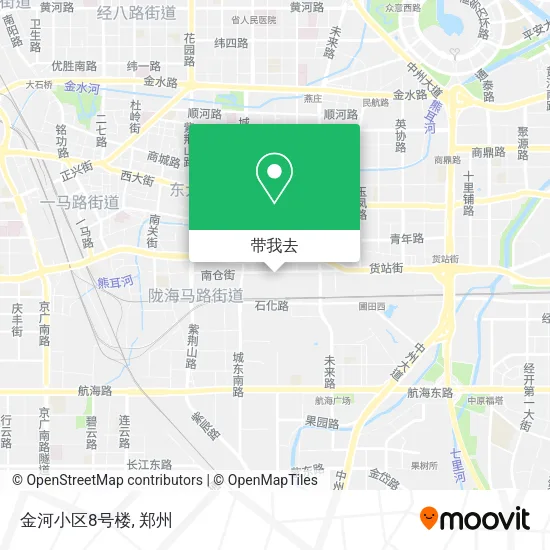 金河小区8号楼地图