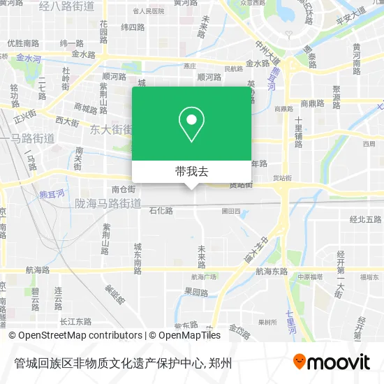 管城回族区非物质文化遗产保护中心地图
