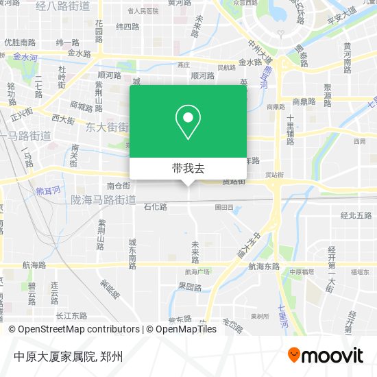 中原大厦家属院地图
