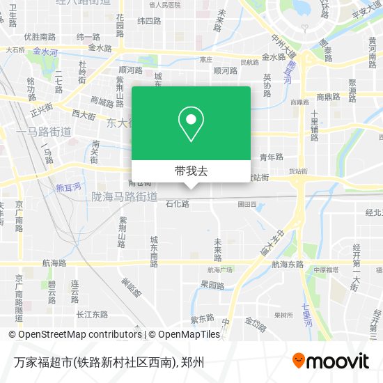 万家福超市(铁路新村社区西南)地图