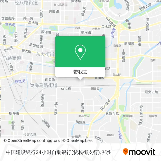 中国建设银行24小时自助银行(货栈街支行)地图