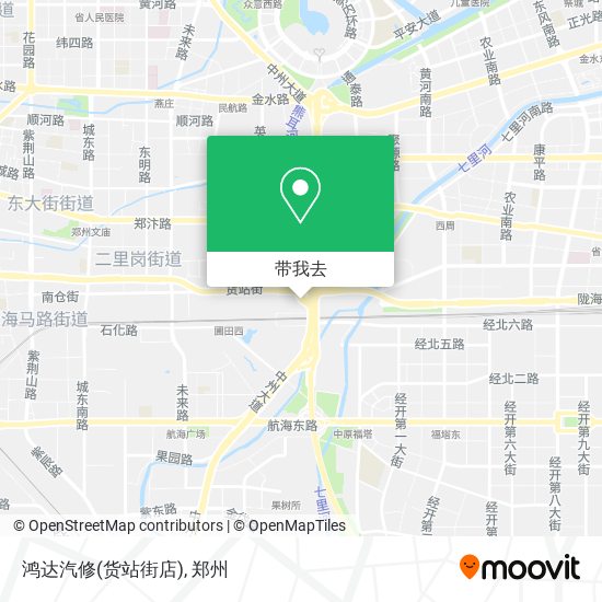 鸿达汽修(货站街店)地图