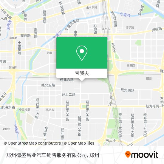郑州德盛昌业汽车销售服务有限公司地图