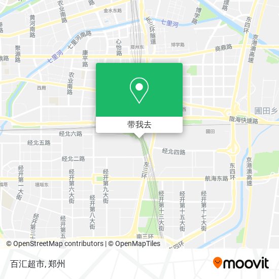 百汇超市地图