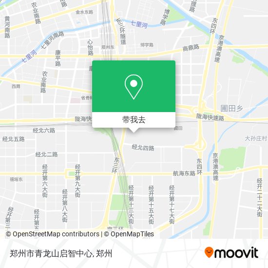 郑州市青龙山启智中心地图